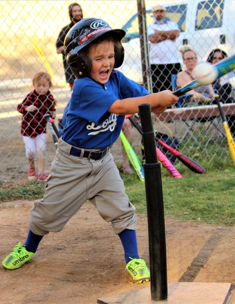 can a 3 year old play t ball?
